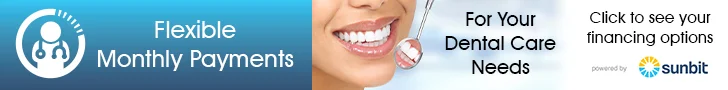 Sunbit — Flexible Monthly Payments for Your Dental Care Needs. Click to see your financing options.